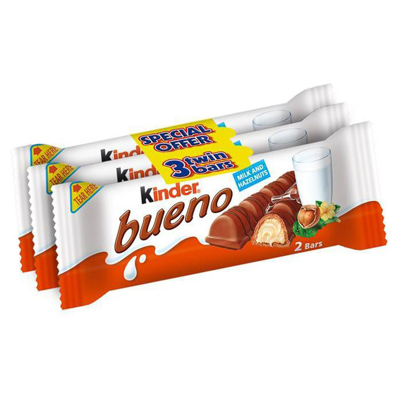 Kinder Bueno Milk & Hazelnut Chocolate