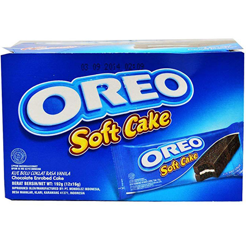 Oreo 192g Kraft Oreo Soft Cake - Pack Of 12 Piece